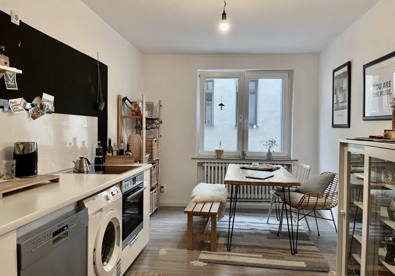 einladende Wohnküche