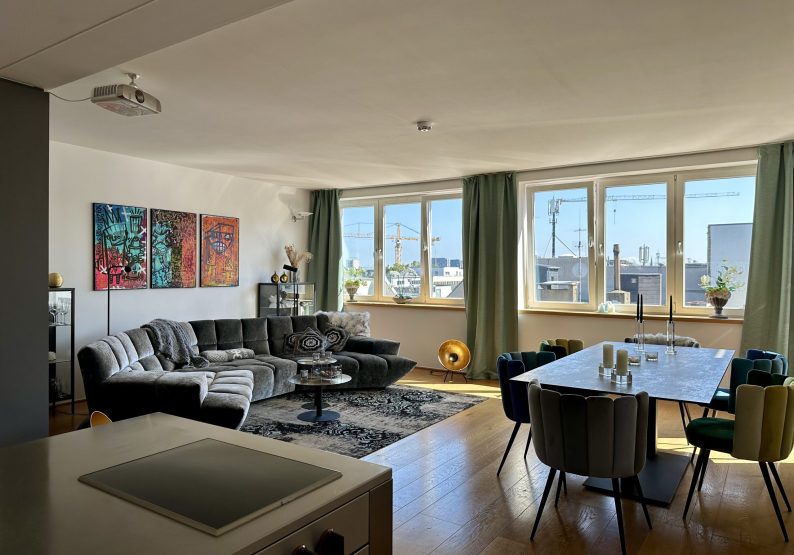 Blick in den Wohnraum